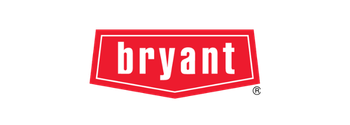 Bryant heating and Cooling logo in red shield